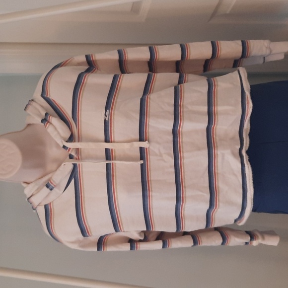 Billabong Cropped Hooded Sweatshirt sz Medium - Picture 2 of 5